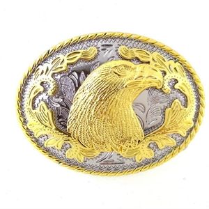 Western eagle belt buckle approximately 3.75 inch wide fits 1.5 in belt
